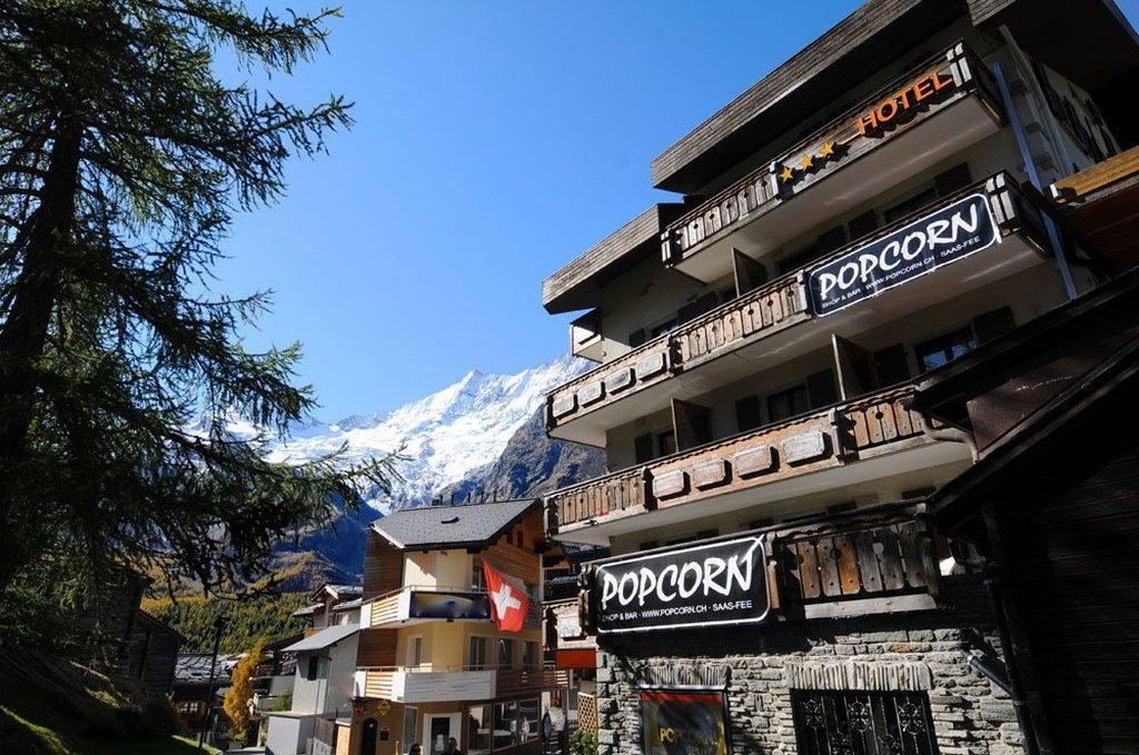 Popcorn! Hotel Saas-Fee Luaran gambar