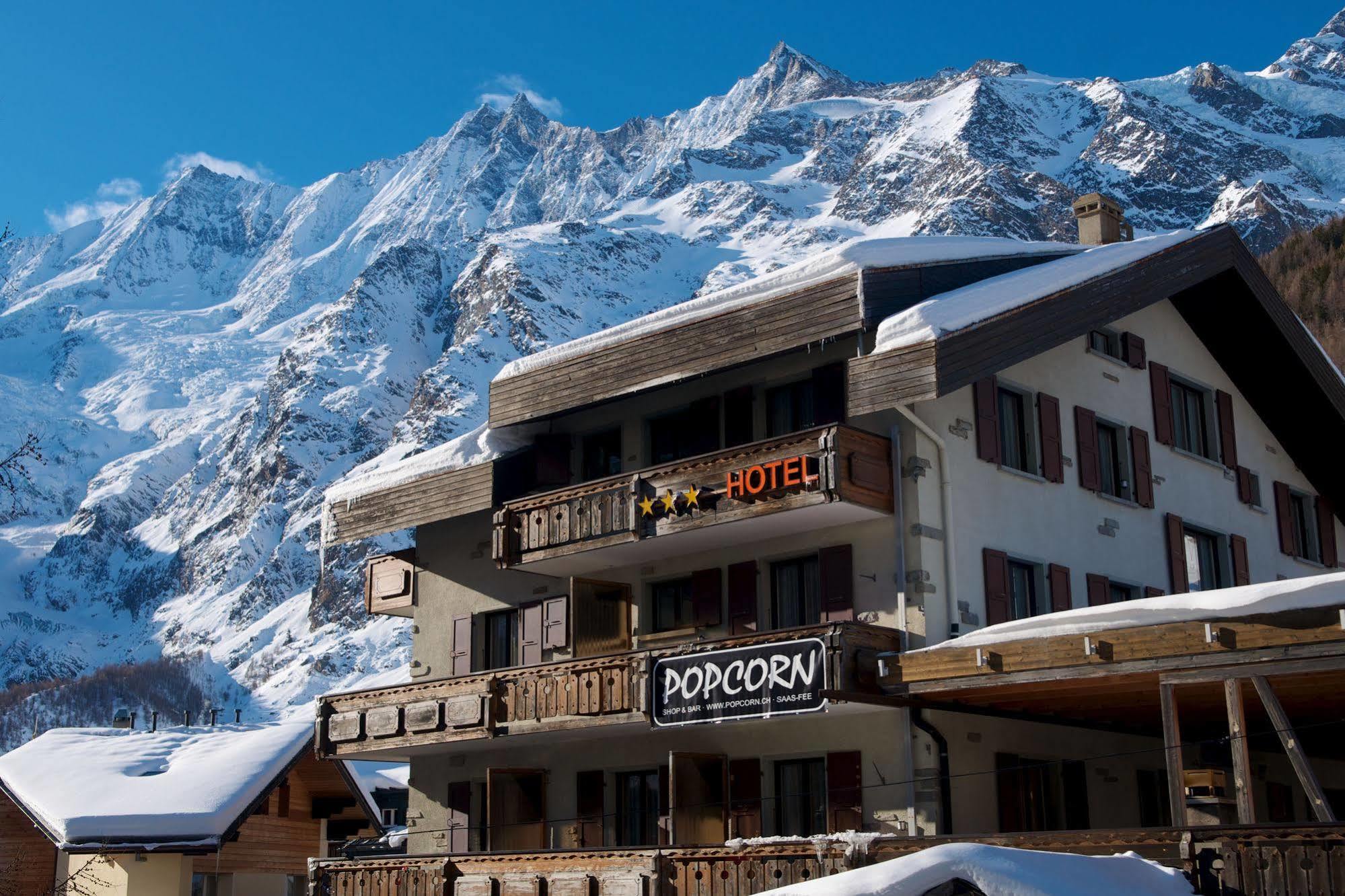 Popcorn! Hotel Saas-Fee Luaran gambar